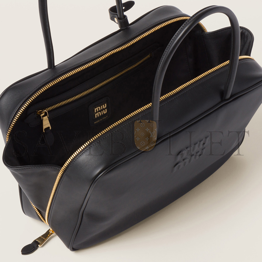 M1v M1v leather beau bag 5bb117 (34*23*10cm)
